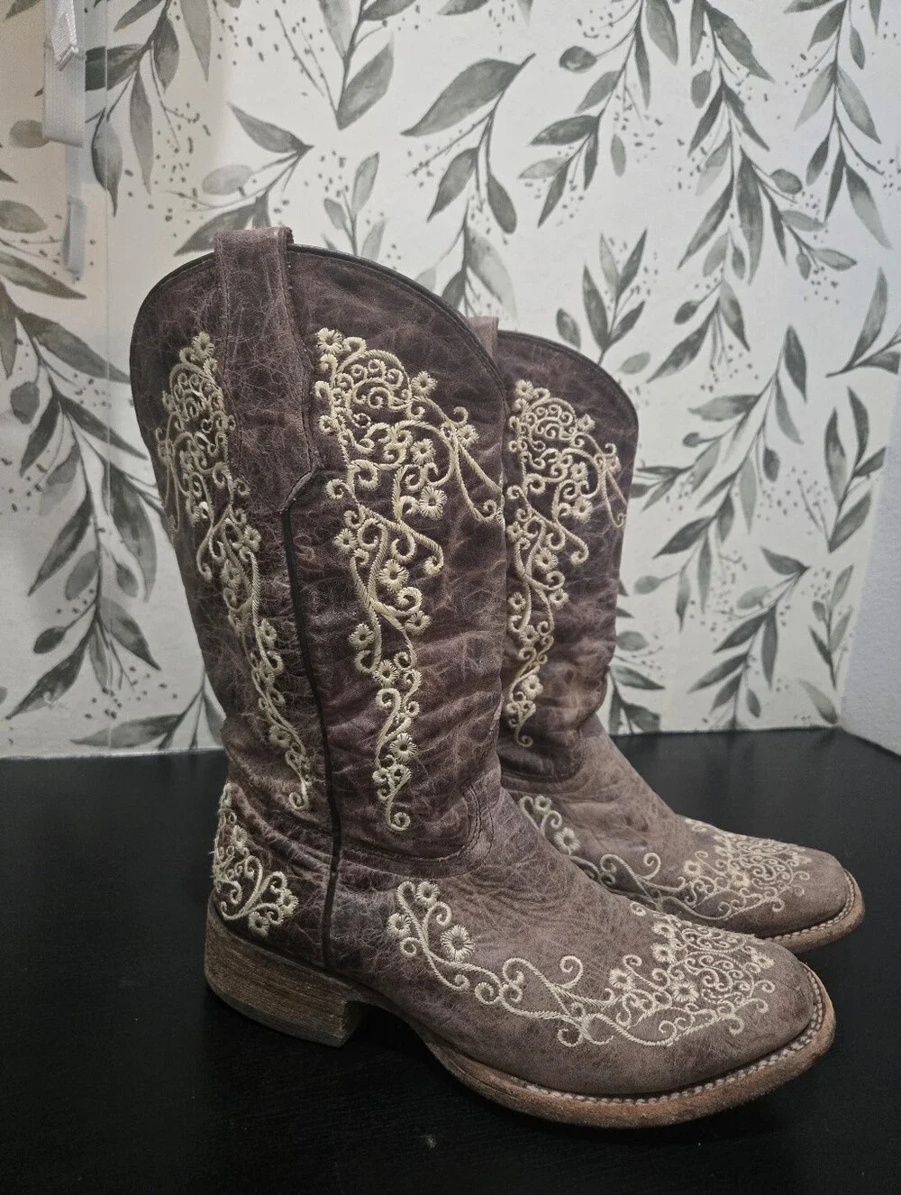 Corral Girls Embroidered Western Boots